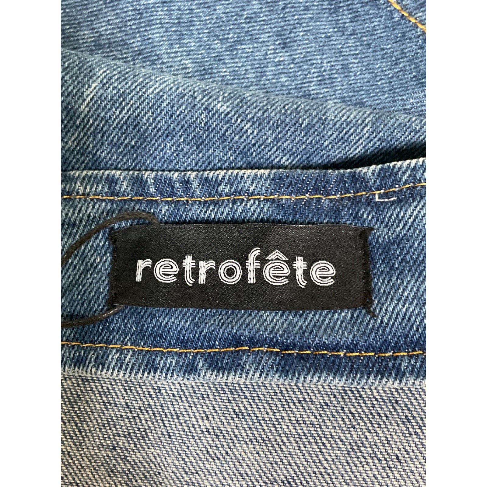 Retrofete 'Willa' Blue Skirt Size S - NWT