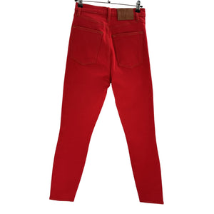 Frame Vibrant Red The Taper Denim Jeans Size 26