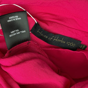 House Of Harlow 1960 Lightweight Magenta Bari Shirt Size S