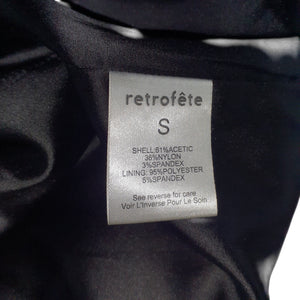 Retrofête Embellished Black Ivy Blazer Size S