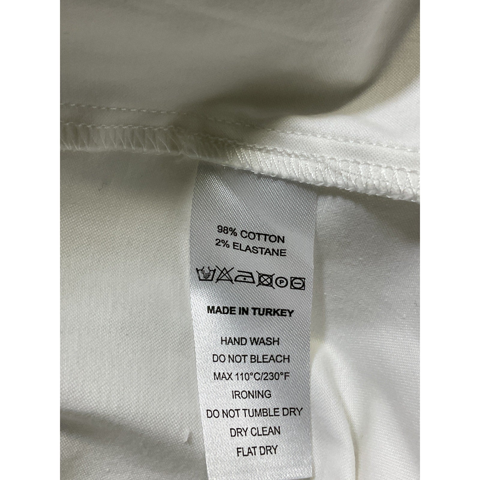 My Beachy Side White A Line Mini Skirt Size M