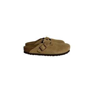 Birkenstock 'Boston' Beige Clog Size 6