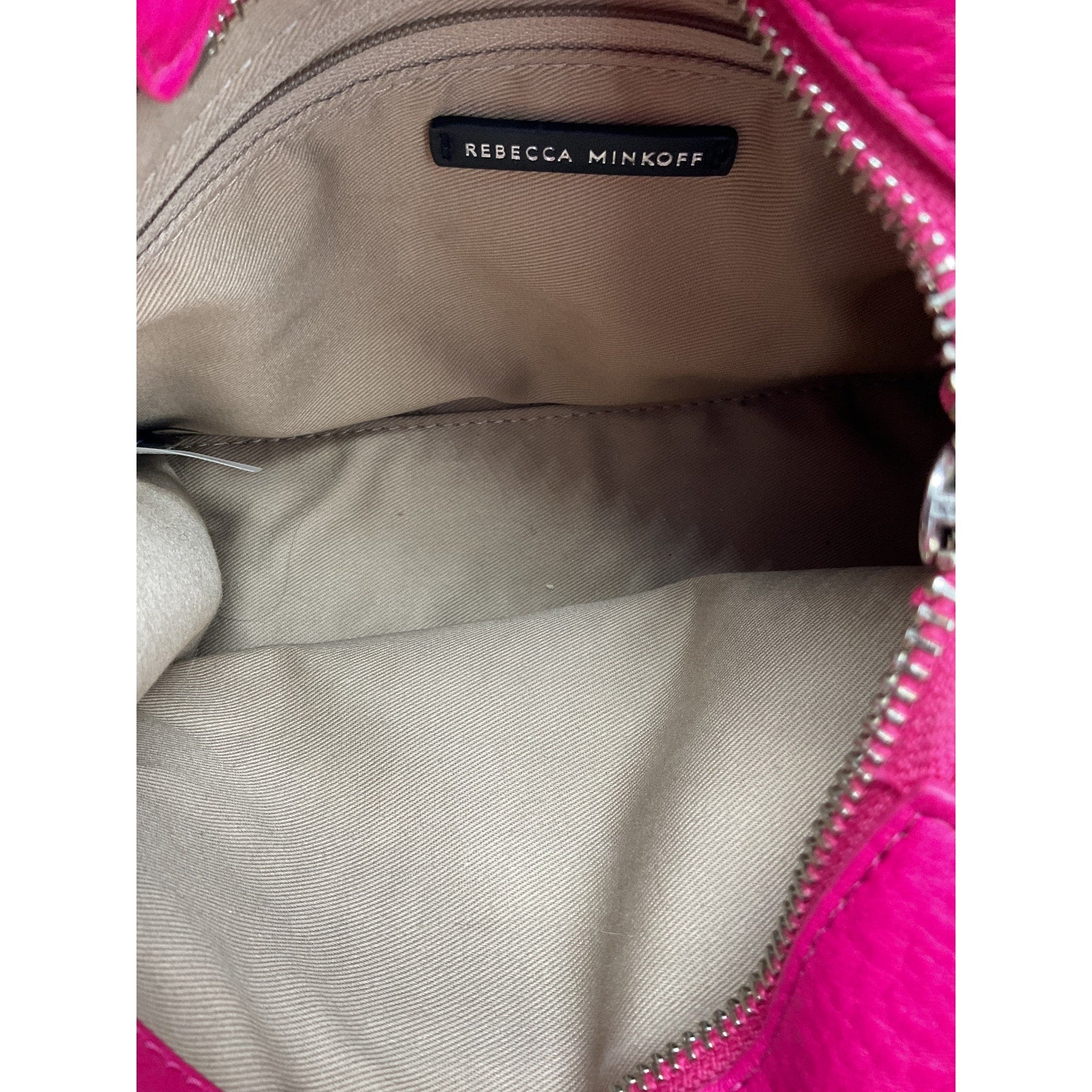 Rebecca Minkoff 'Darren' Pink Small Leather Satchel