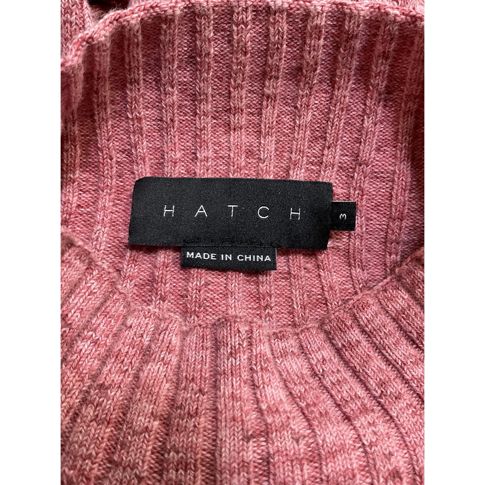Hatch The 'Penelope' Pink Cotton Knit Dress Size 3