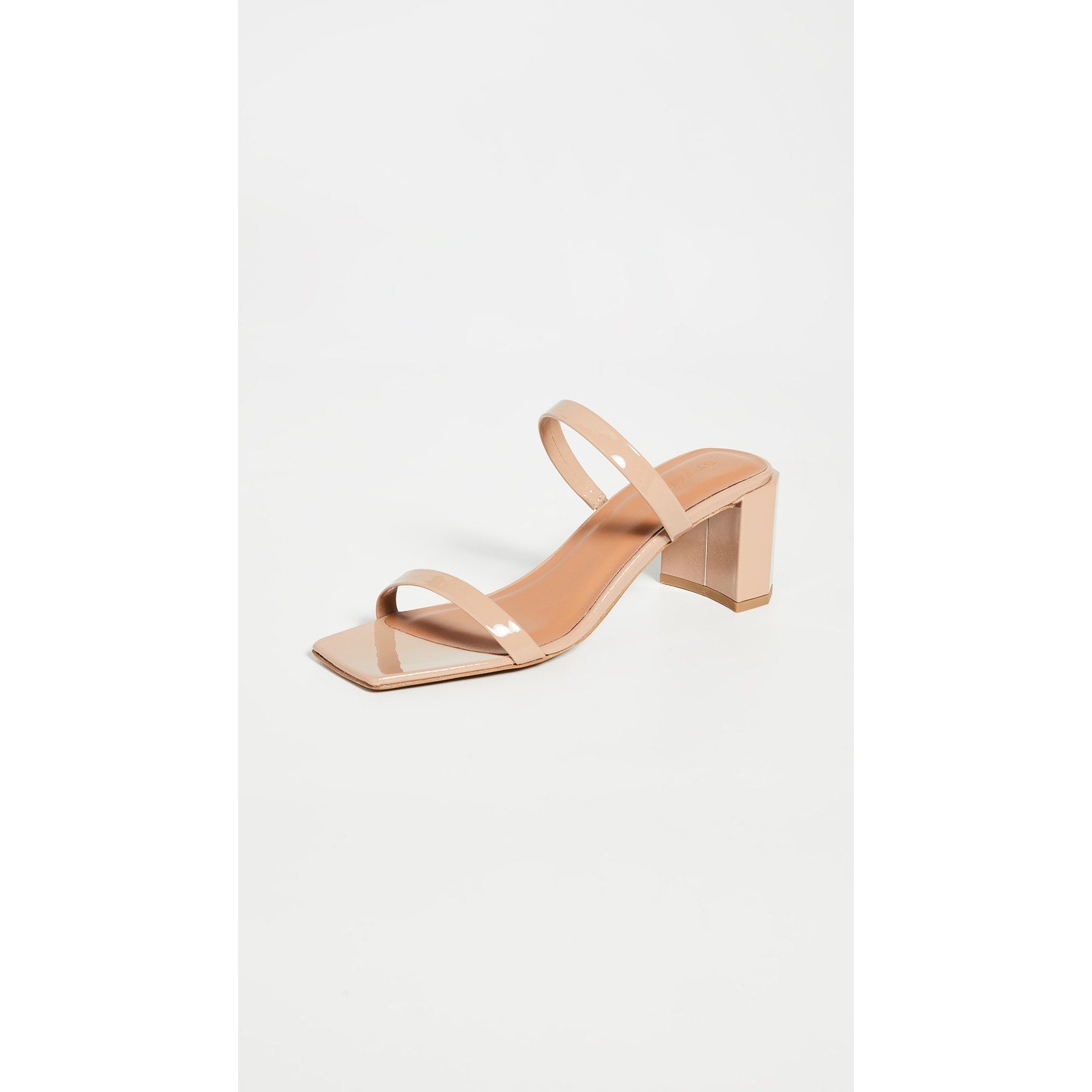 By Far 'Tanya' Tan Open Toe Slip On Sandals Size 9 - NWT