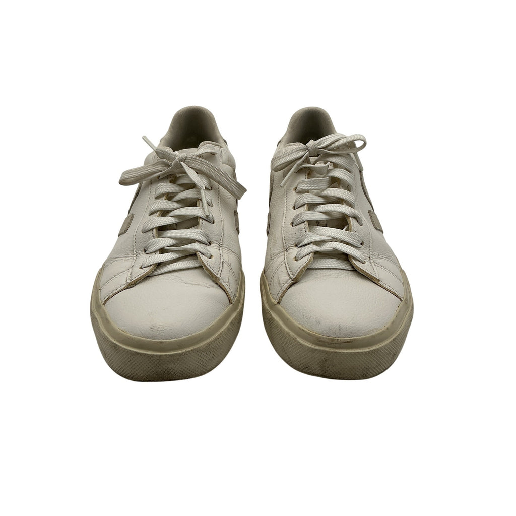 Veja 'Campo' Beige Leather Sneaker Size 10