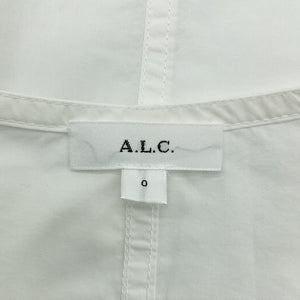 A.L.C. Classic White Colette Blouse Size 0