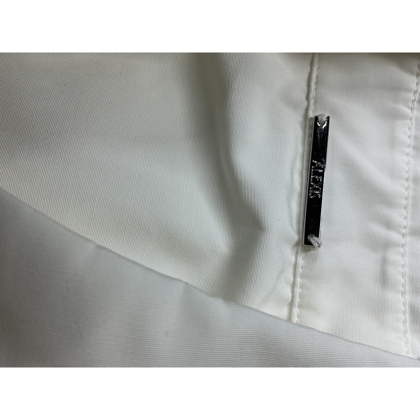 Alexis 'Veni' White Cotton Dress Size M