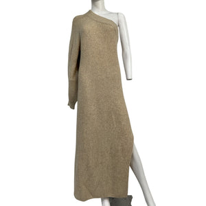 L'Academie Chic Oatmeal Feride Sweater Dress Size XL