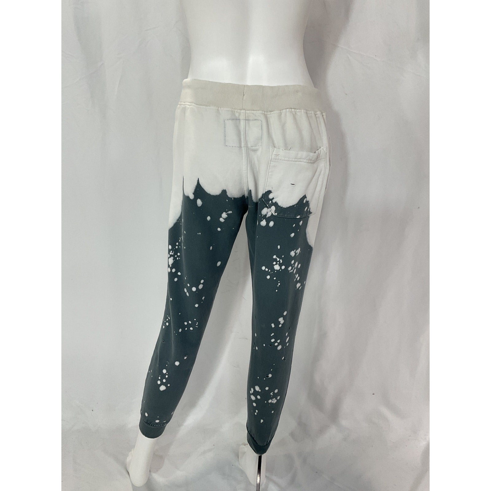 La Detresse 'Acid' White Wash Sweatpants Size S