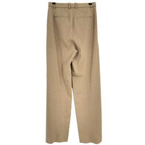 Halston Wide-Leg Tan Andy Pants Size 4