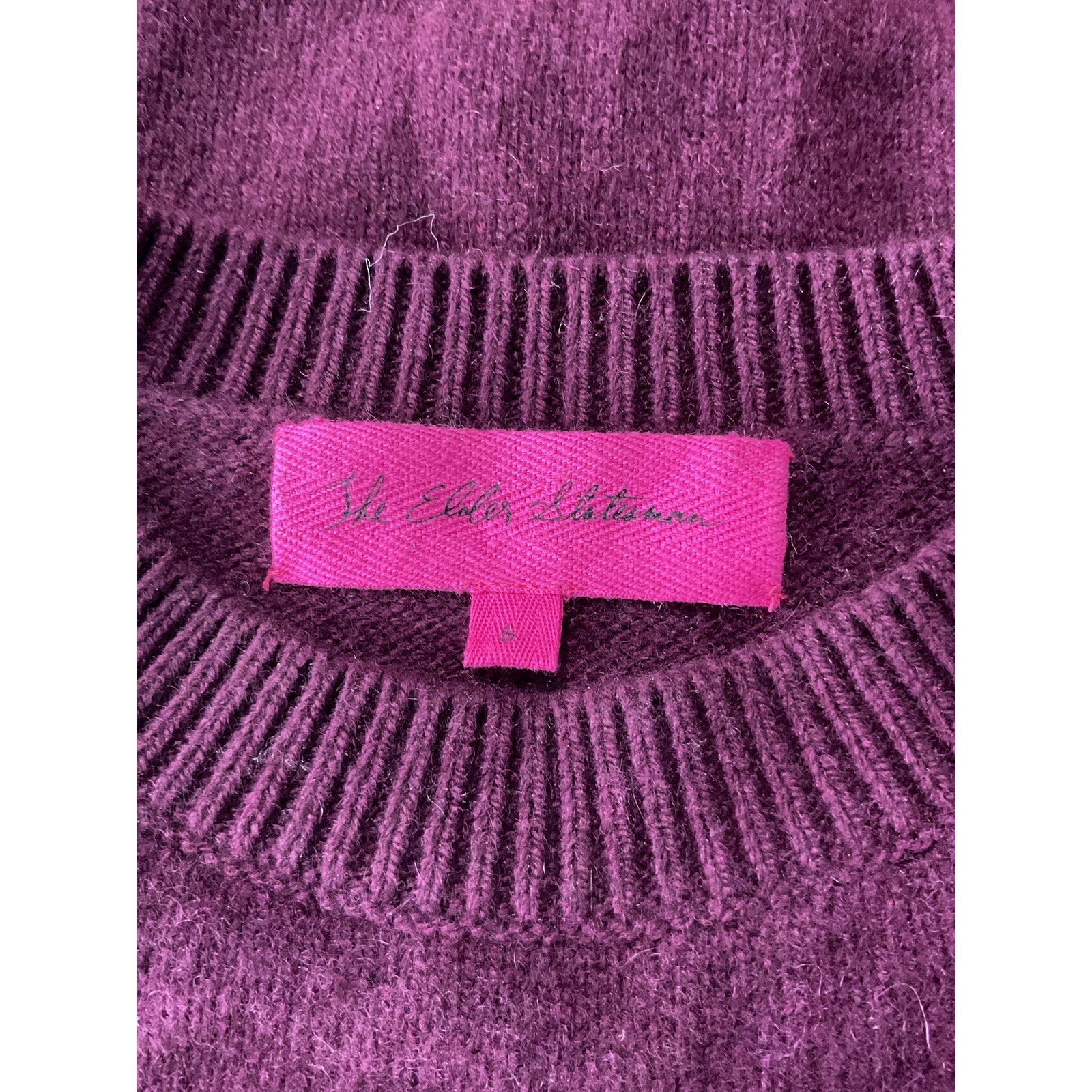 The Elder Statesman Pink Cashmere Sweater Size S