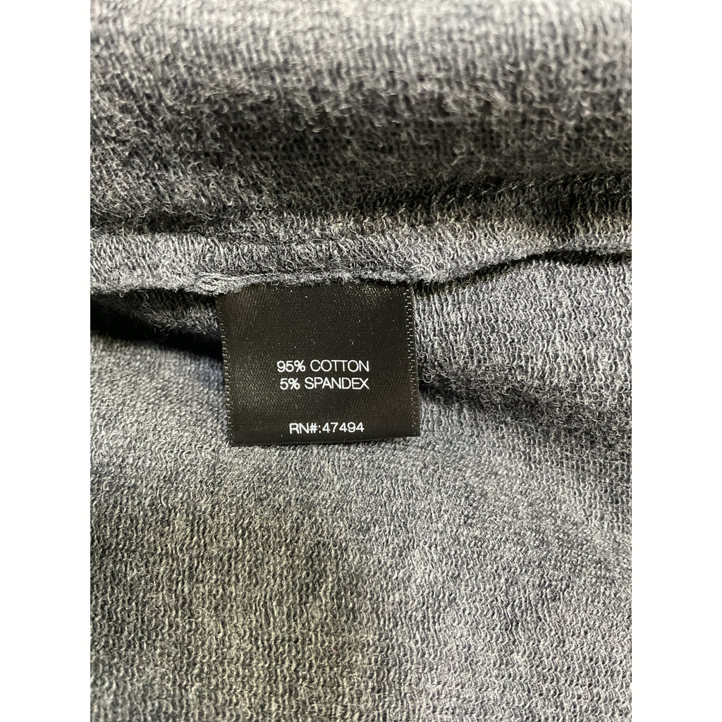 Norma Kamali Sleeveless Grey Cotton Tailored Terry Mini Dress Size S