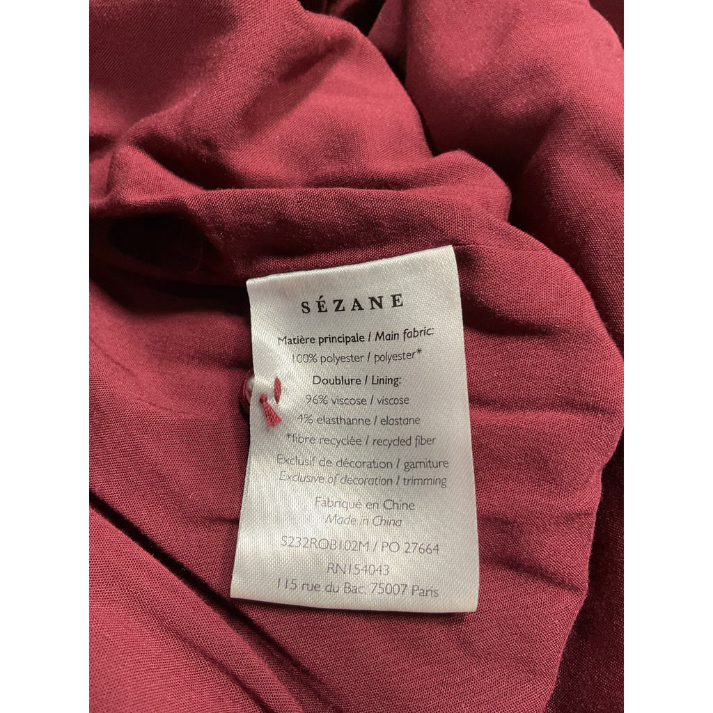 S�zane 'Yseult' Red Polyester Dress Size 38