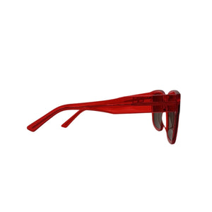 Balenciaga Acetate Red 55mm Square Sunglasses