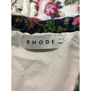 Rhode 'Emil' White Cotton Jacket Size S