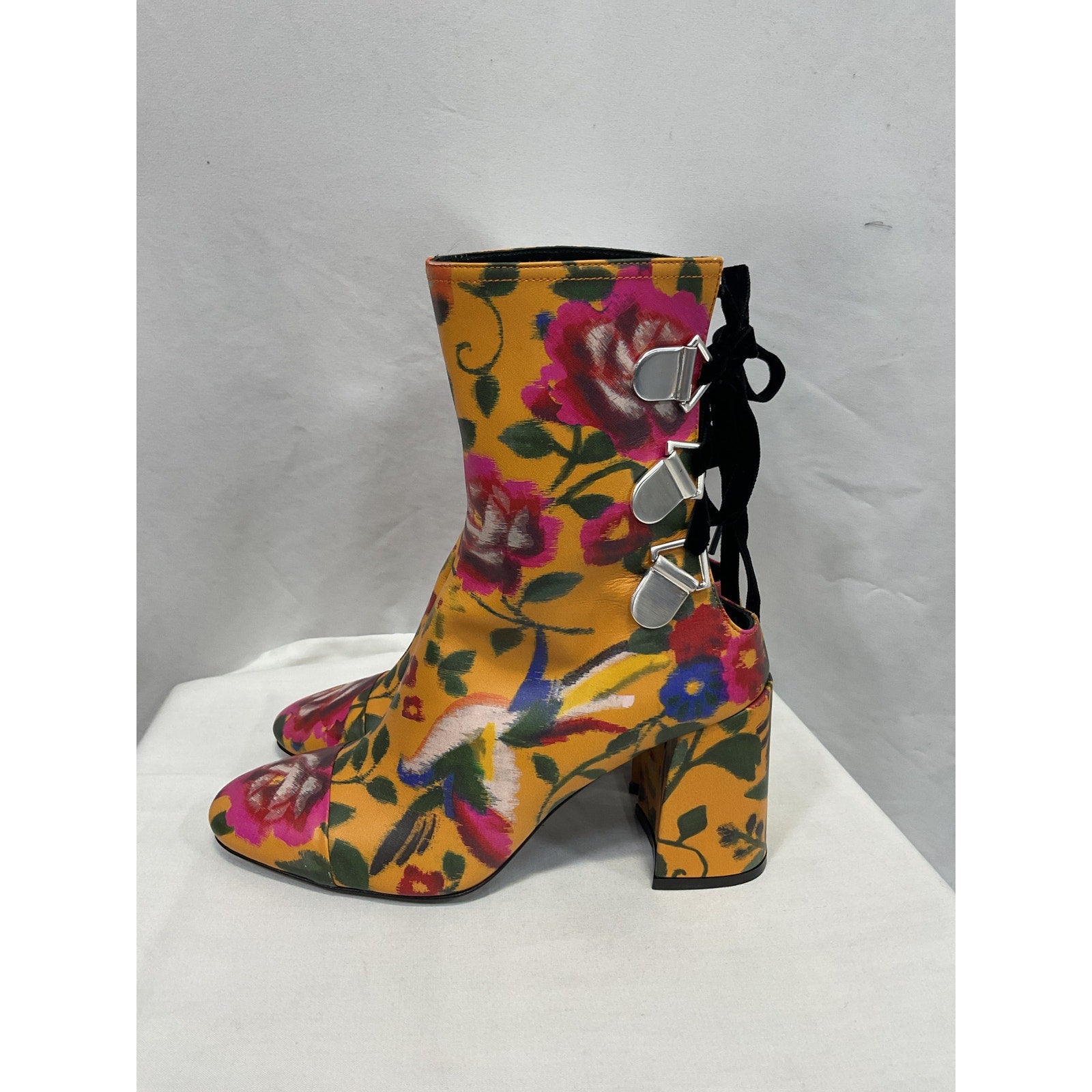 Tanya Taylor 'Marta' Yellow Boot Size 8