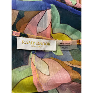 Ramy Brook 'Austin' Blue Polyester Dress Size XXL