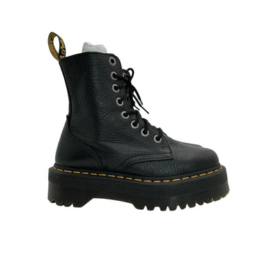 Dr. Martens Platform Black Jadon Pisa Leather Boots Size 5 M