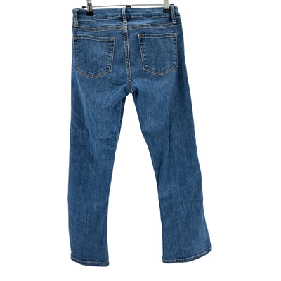 Frame Classic Blue Le Crop Mini Boot Denim Jeans Size 28