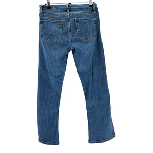 Frame Classic Blue Le Crop Mini Boot Denim Jeans Size 28
