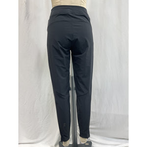 On Stretch Recycled-Shell Black Tapered Track Pants Size S