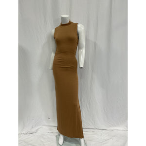 L*Space 'Chandler' Tan Viscose Dress Size S
