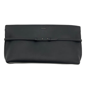 Max Mara Leather Black Archetipo Clutch Bag