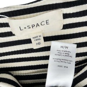 Lspace Ribbed Multicolor London Midi Dress Size M