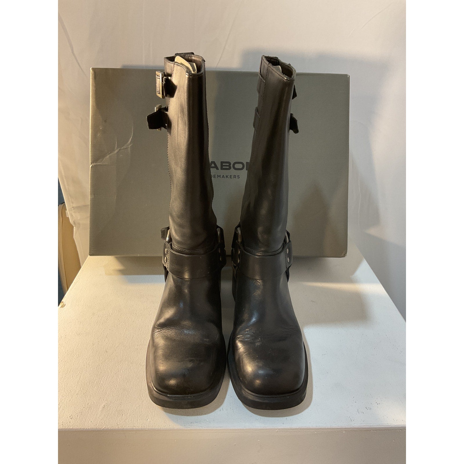 Vagabond Shoemakers 'Daniella' Black Leather Boot Size 8