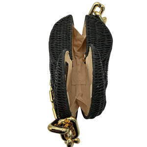 Poolside Bags Sculptural Black Anna Conch Clutch