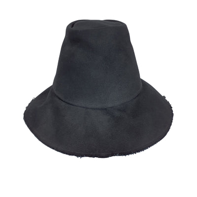 Chloé Structured Black Magic Hat Size S