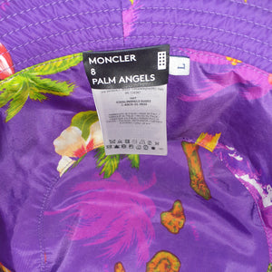 Moncler Vibrant Multi Palm Angels Reversible Bucket Hat Size L