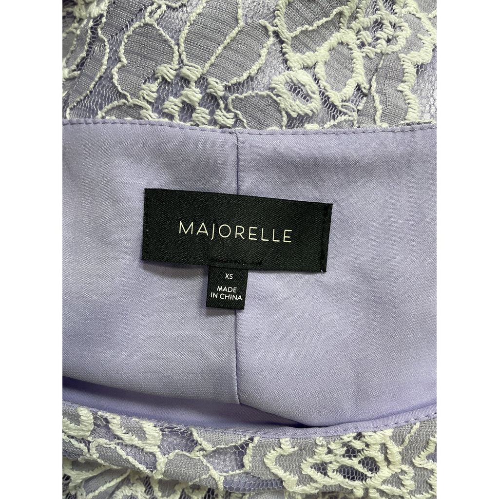 Majorelle 'Marnie' Purple Mini Dress Size XS