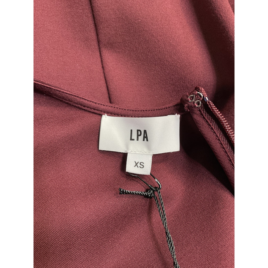 Lpa 'Adila' Red Rayon Dress Size XS - NWT