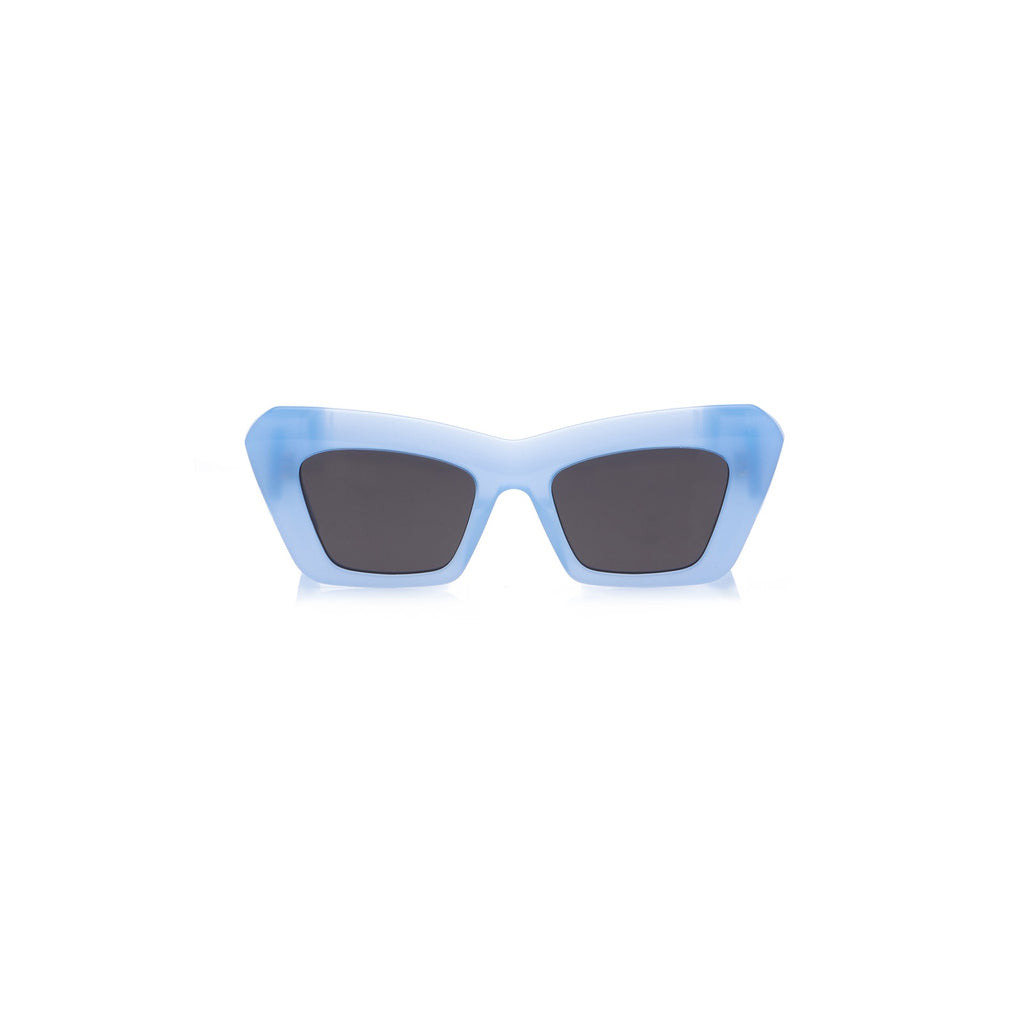 Loewe 'Cat-Eye' Blue Acetate Sunglasses Size OS
