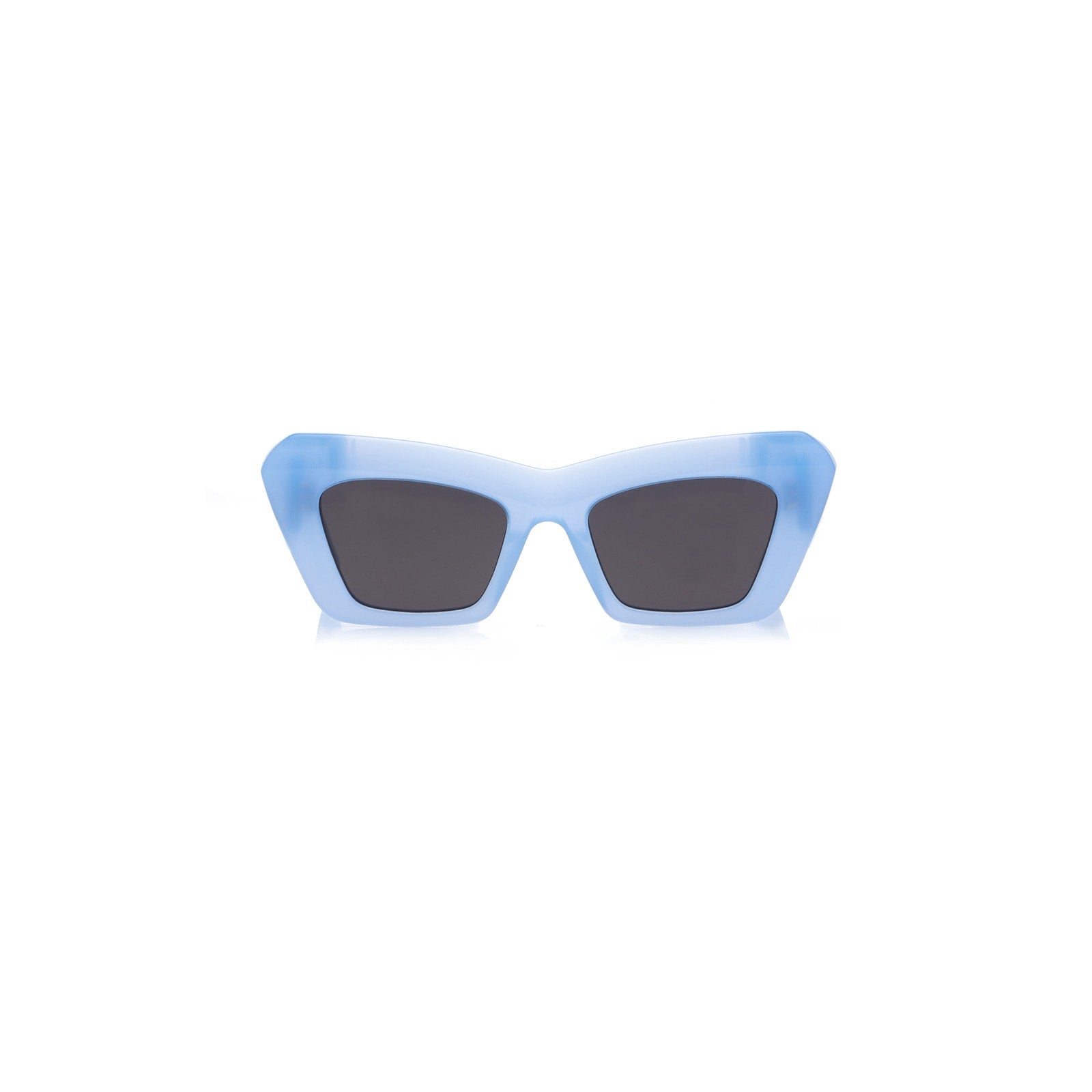 Loewe 'Cat-Eye' Blue Acetate Sunglasses Size OS