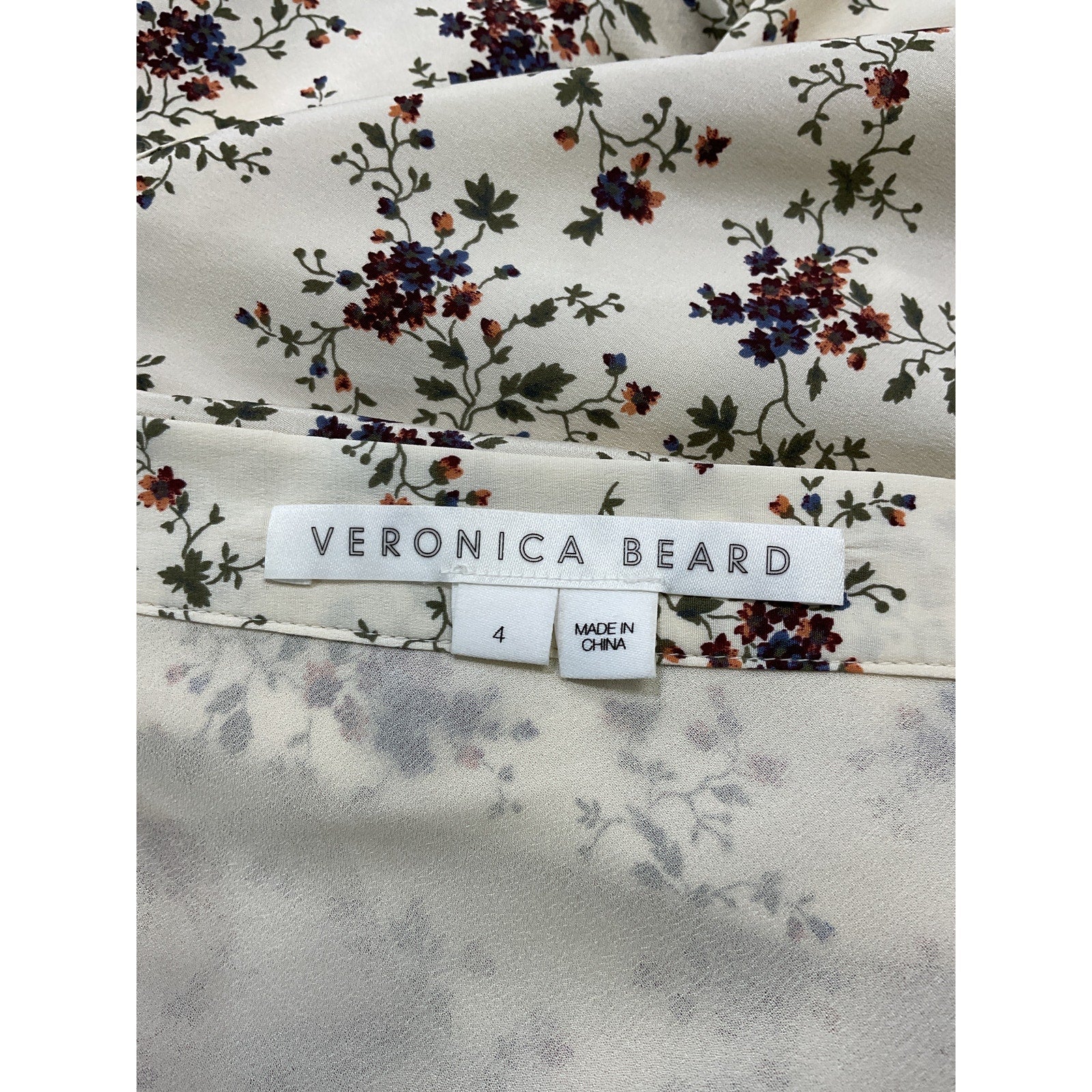 Veronica Beard 'Mac' White Midi-Skirt Size 4