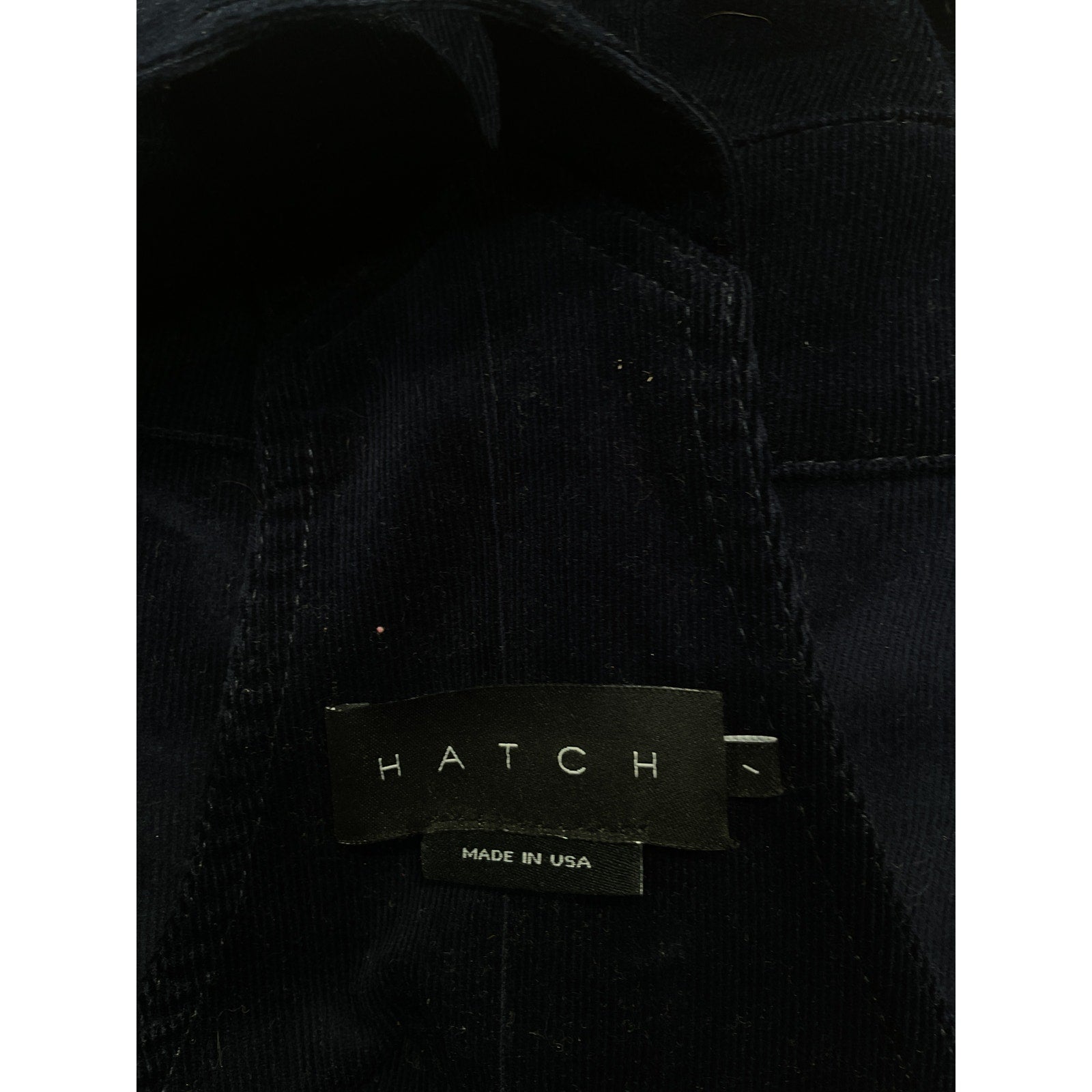 Hatch The Cord Navy Cotton Overalls Size 1