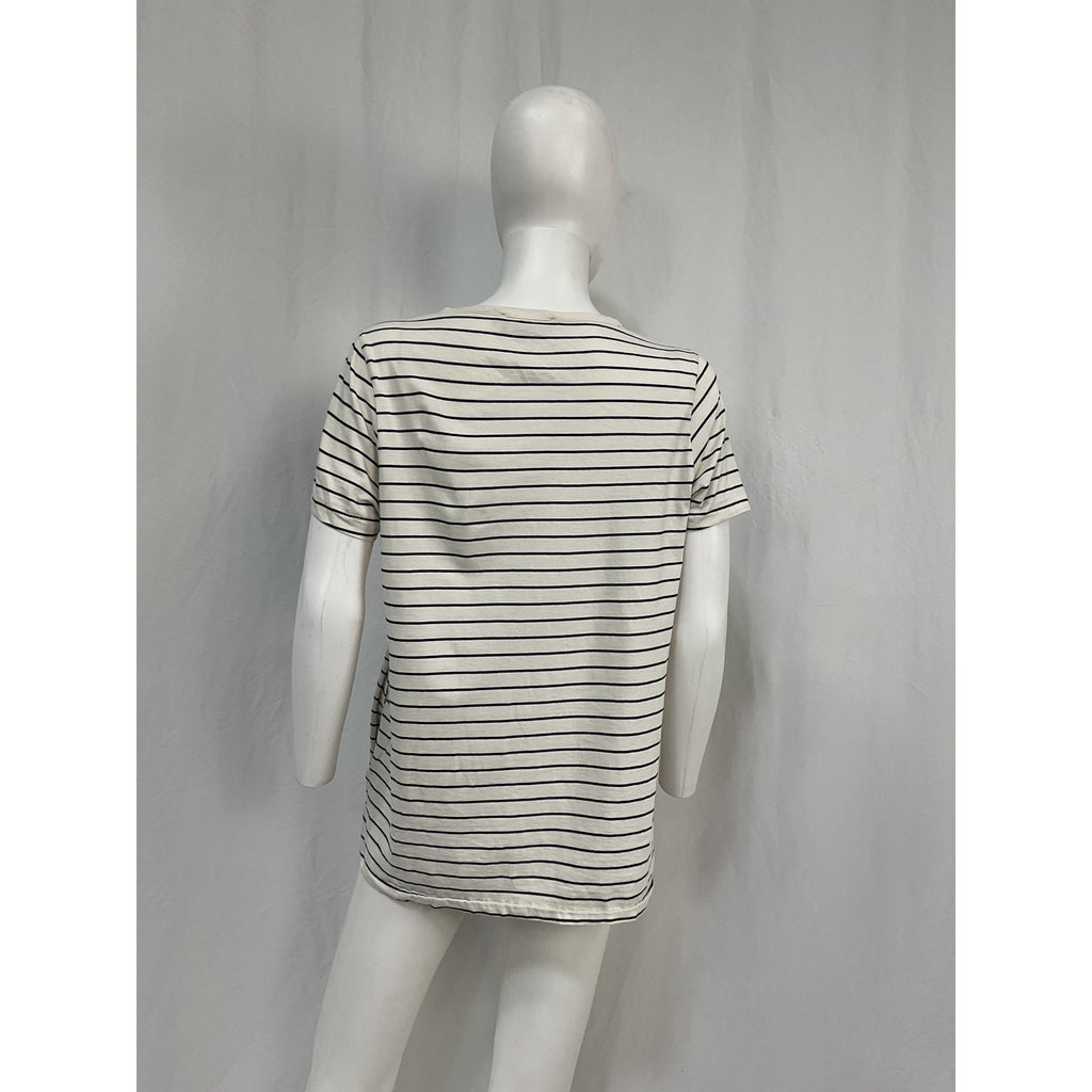 Hatch The Luxe Black Cotton Nursing Tee Size 1