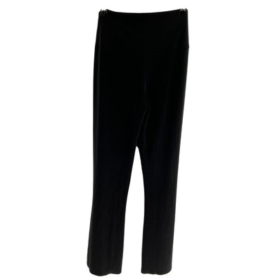 Norma Kamali Sleek Black Boot Pants Size M