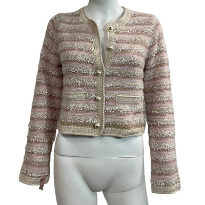 Loveshackfancy Textured Sand Castle Kesi Cardigan Size S