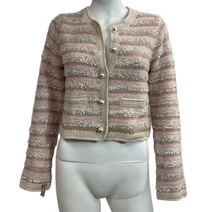 Loveshackfancy Textured Sand Castle Kesi Cardigan Size S