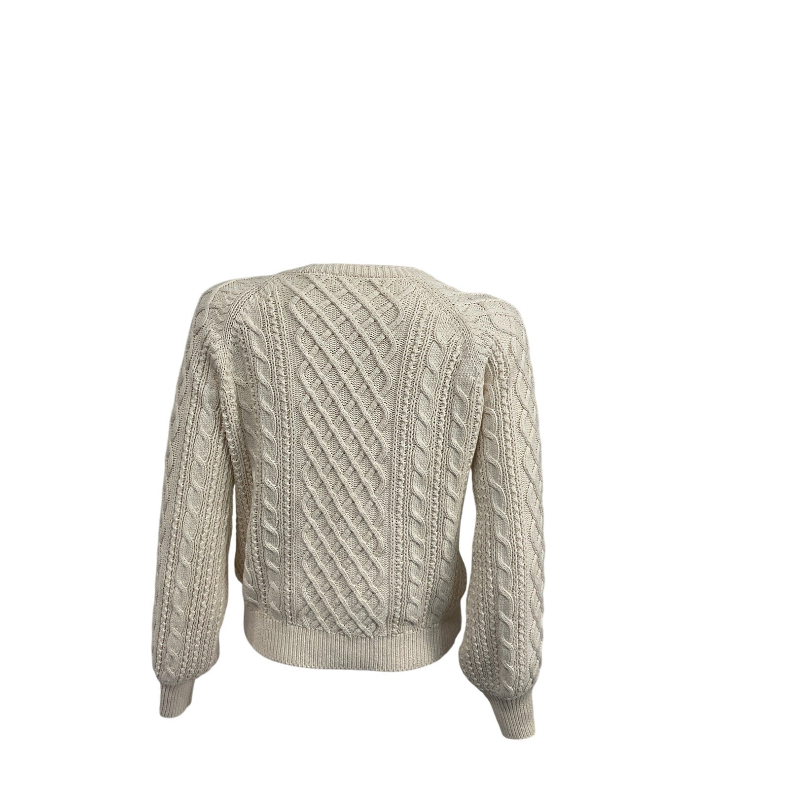 S�zane 'Bree' Beige Cotton Jumper Size S
