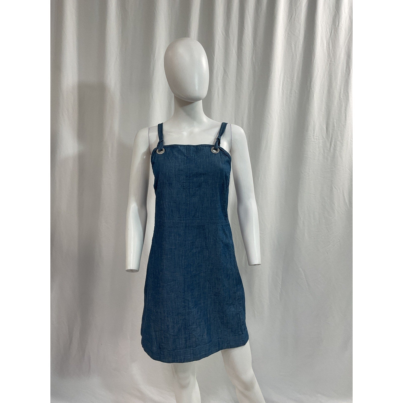 Rag & Bone 'Suffolk' Blue Denim Mini Dress Size S
