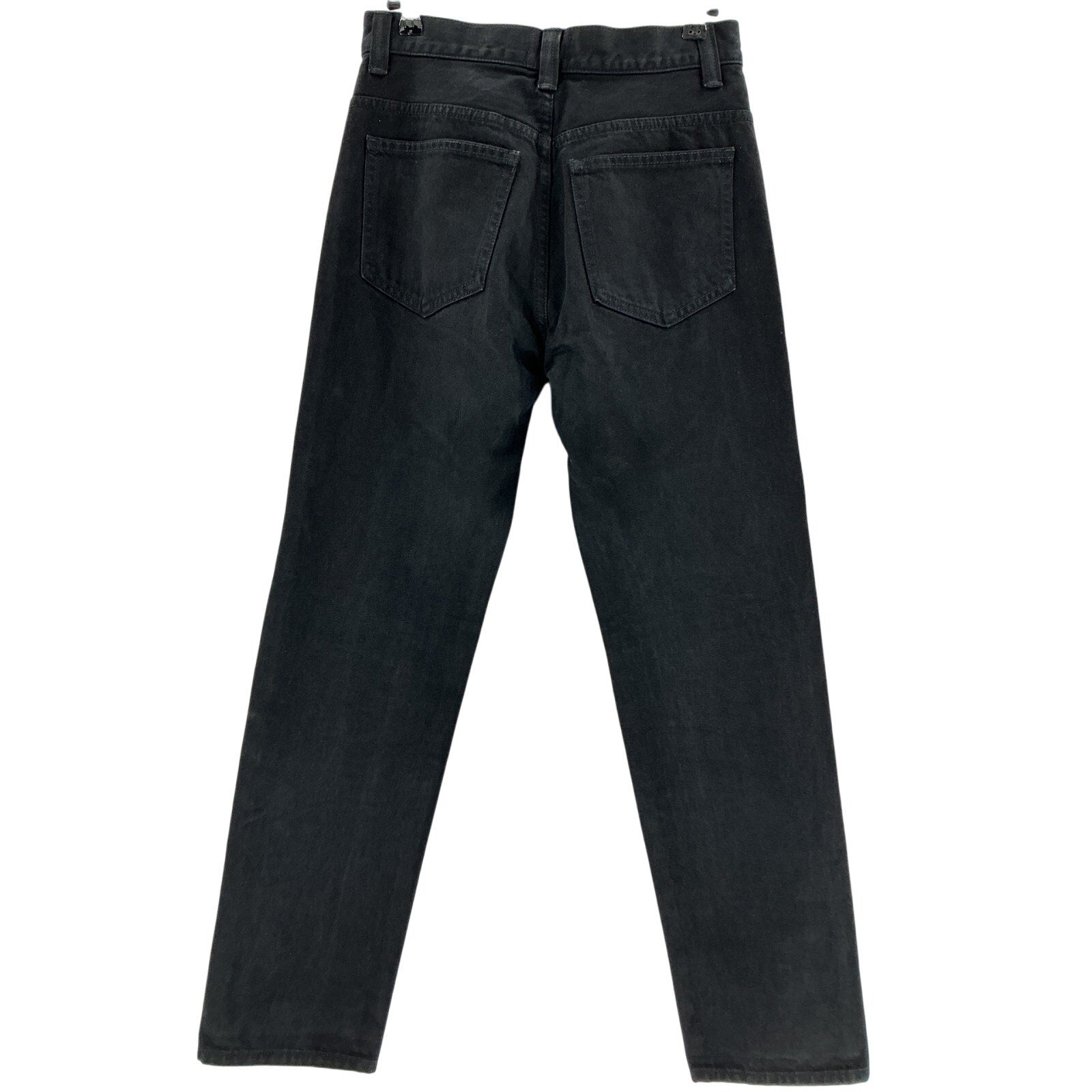 Khaite 'Corben' Black Cotton Low-Rise Denim Jean Size 24