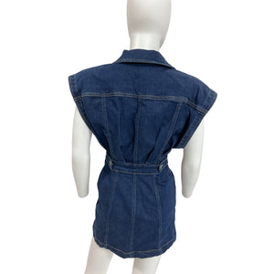 Grlfrnd Denim Beverly Glen Celeste Dress Size S