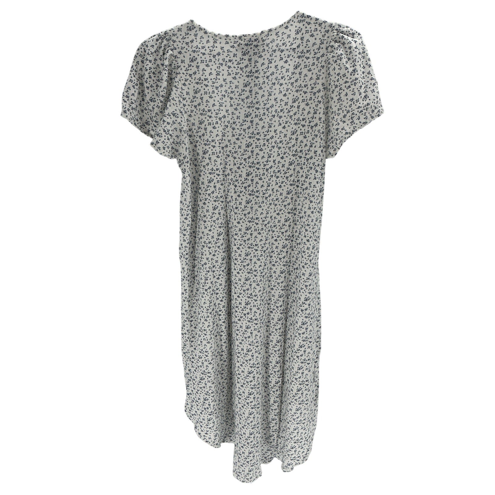 Hatch The Organic Pointelle White Cotton Nightgown Size 1