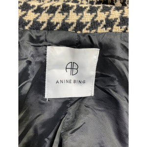 Anine Bing 'Kaia' Brown Acrylic Blazer Size XS