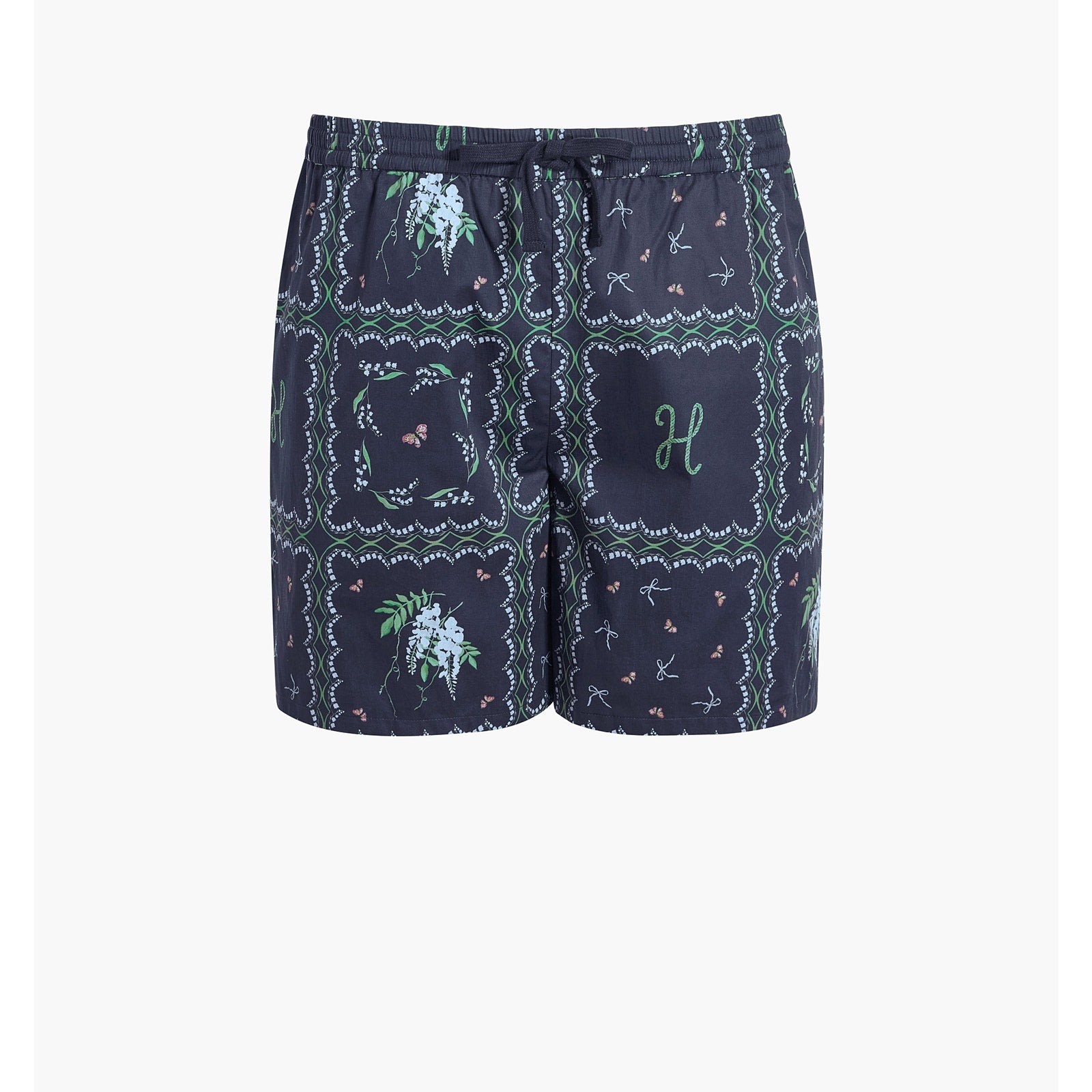Hill House Home 'The Leo' Blue Cotton Short Size L